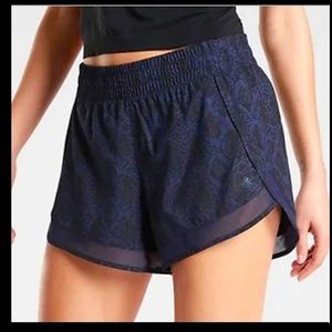 Athleta Racer Run Shorts